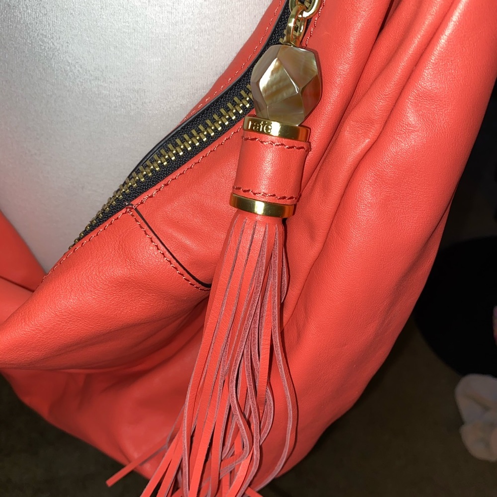 Coral Rafe leather bag